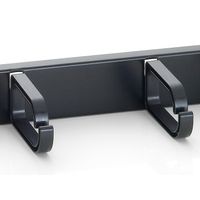Miniatura 6 de PANEL ORGANIZADOR DE CABLES COLOR NEGRO 1U PARA ARMARIO RACK 1 UD