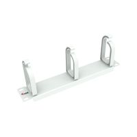 Miniatura 6 de PANEL ORGANIZADOR DE CABLES 1U PARA ARMARIO RACK 10" COLOR GRIS CLARO (RAL 7035)
