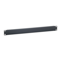 Miniatura 1 de PANEL CIEGO 1U ARMARIO RACK 19" COLOR NEGRO RAL9005