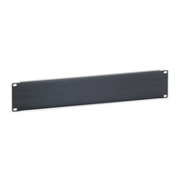 Miniatura 1 de PANEL CIEGO 2U ARMARIO RACK 19" COLOR NEGRO RAL9005