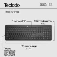 Miniatura 3 de TECLADO HP 230 INALAMBRICO