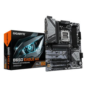 Placa-AMD--GIGABYTE-B650-EAGLE-AX-Placa-base---AMD-Ryzen-serie-9000-VRM-de-12-2-2-fases-hasta-7600-MHz-DDR5--OC--1xPCIe-5.0---2xPCIe-4.0-M.2-LAN-GbE-WIFI-6E-USB-3.2-Gen-2-Socket-AM5