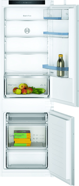FRIGORIFICO COMBI INTEGRABLE BOSCH KIV86VSE0 SIN NOFROST E ALTO 177 CM ANCHO 54 CM