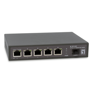SWITCH-POE-LEVEL-ONE-GEP-0625-6P-2.5GBE-4P-POE-65W--1P-SFP--10G