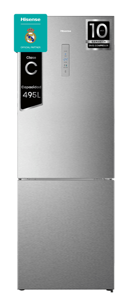 FRIGORIFICO COMBI HISENSE RB645N4BIC C ALTO 200 CM ANCHO 70.4 CM INOX