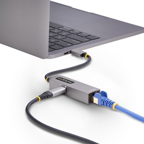 Adaptador de Red USB Tipo C a Ethernet - Externo USB-C 2 5G - Imagen 8 de 9 Adaptador de Red USB Tipo C a Ethernet - Externo USB-C 2 5G - Imagen 8 de 9