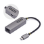 Adaptador de Red USB Tipo C a Ethernet - Externo USB-C 1Gbps