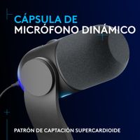 Miniatura 6 de Yeti GX Dynamic RGB Gmng Mic LSYNC BLACK