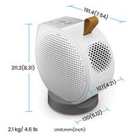 Miniatura 6 de PROYECTOR BENQ GV50 (9H.JSR77.59E) MOBILE/1080P/500LM, 1080P, REC709, AUTO FOCUS, USB-TYPE-C, GOOGLE TV, BUILT-IN BATTERY, 16W