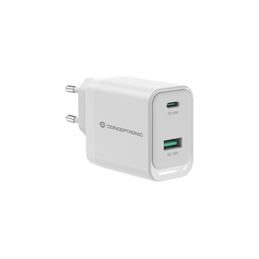 CARGADOR-USB-C-CONCEPTRONIC-45W-ALTHEA-QUICK-CHARGE-3.0-PD--PPS-1xUSB-C-1xUSB-A