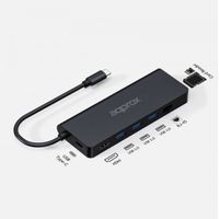 Miniatura 2 de DOCKING USB-C APPROX APPC53 A 1xHDMI 4K 3xUSB-A 3.0 1xLECTOR TARJETAS SD/MICROSD 1xUSB-C PD 100W