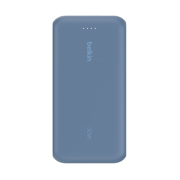 POWERBANK BELKIN BPB024HQBL CABLE USB-C INTEGRADO AZUL 20000 mAH 1xUSB-C 1xUSB-A 30W