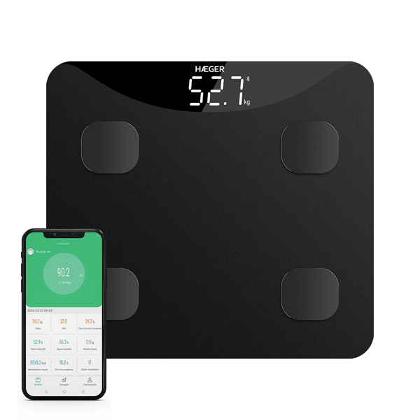 HAEGER INTELISCALE B scula electr nica inteligente BT