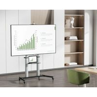 Miniatura 6 de SOPORTE DE SUELO CON RUEDAS EQUIP PARA PANTALLAS DE 60-100" COLOR PLATA Max.VESA 1000x400