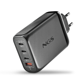 CARGADOR-DE-PARED-NGS-BUD-140W-GaN-3xUSB-C-1xUSB-A