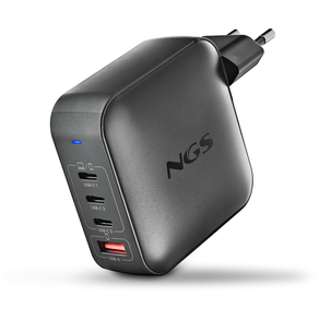 CARGADOR-DE-PARED-NGS-BUD-165W-GaN-3xUSB-C-1xUSB-A