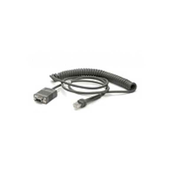 CABLE - RS232: DB9 FEMALE CONNECTOR 9 FT.(2.8M) COILED POWER PIN 9 -30C