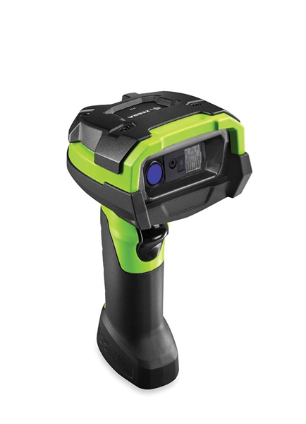 DS3678-XR RUGGED GREEN VIBRATION MOTOR STANDARD CRADLE USB KIT: SCANNER SHIELDED USB CABLE (SUPPORTS 12V P/S) CRADLE POWER SUPPLY LINE CORD