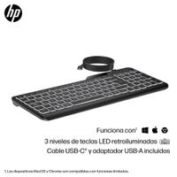 Miniatura 9 de TECLADO HP 405 MULTIDISPOSITIVO RETROILUMINADO