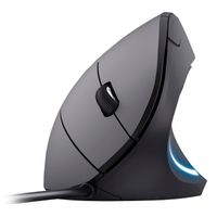 Miniatura 4 de MOUSE VERTICAL EQUIP ERGONOMICO  USB 6 BOTONES 3200DPI  COLOR NEGRO