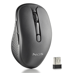 MOUSE NGS EVO PEEP LASER INALAMBRICO MULTIMODO RECARGABLE  Y SILENCIOSO
