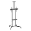 AISENS-Soporte-De-Suelo-Eco-Con-Rueda--Bandeja-Para-DVD-Y-Soporte-De-C--mara-Para-Monitor-TV-45kg-De-37-70--Negro