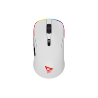 Miniatura 1 de Savio RIFT WHITE gaming mouse RGB Dual Mode rat  n Juego mano derecha Bluetooth   USB Type C   ptico 10000 DPI