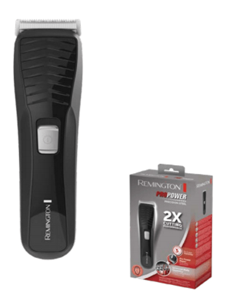 CORTAPELO REMINGTON HC7110 2 PEINES 1-44mm RECARGABLE LED DE CARGA NEGRO