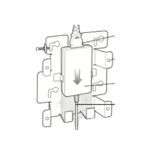 KIT-WALL-MOUNT-BRACKET--CC5000-10--MK3XXX