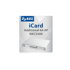 E-ICARD 64 AP NXC5500 LICENSE for Unified/Unified PRO and NWA5000 Series AP