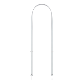 Crossbody Strap Light Gray