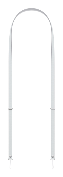 Crossbody Strap Light Gray