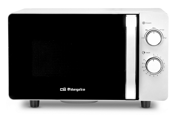 HORNO MICROONDAS SIN GRILL ORBEGOZO MI 2060 CE 20 LITROS BLANCO
