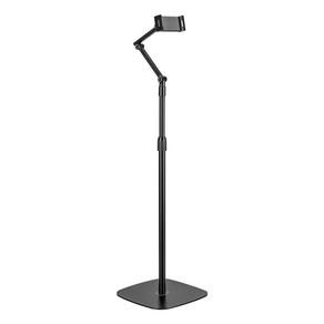 SOPORTE-AISENS-SUELO-UNIVERSAL-AJUSTABLE--3-PIVOTES--TABLET-NEGRO