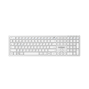 TECLADO-PROFESSIONAL-WIRELESS-SILVE