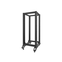 Miniatura 1 de ARMARIO LANBERG ABIERTO RACK 19" 27U 600X800 NEGRO