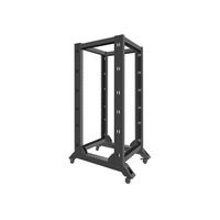 Miniatura 2 de ARMARIO LANBERG ABIERTO RACK 19" 27U 600X800 NEGRO