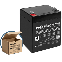 Phasak PHB 1205 Bater  a 12 V 5Ah plomo acido sellada
