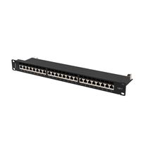 Miniatura 3 de PATCH PANEL LANBERG 24 PUERTOS 1U 19â? CAT.7 FTP NEGRO