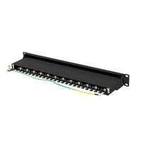 Miniatura 5 de PATCH PANEL LANBERG 24 PUERTOS 1U 19â? CAT.7 FTP NEGRO