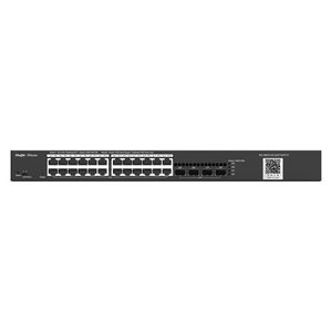 SWITCH-RUIJIE-REYEE-RG-NBS3100-24GT4SFP-P-GIGALAN-24p-SFP-4p-POE--L2-GESTIONABLE