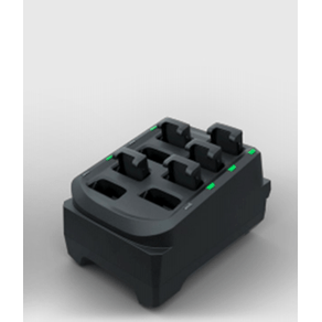 RS5100--8-SLOT-SPARE-BATTERY-CHARGER--ALLOWS-CHARGING-OF-8-SPARE-BATTERIES.-REQUIRES-PWR-BGA12V50W0WW--DC-CABLE-CBL-DC-388A1-01-AND-3-WIRE-G