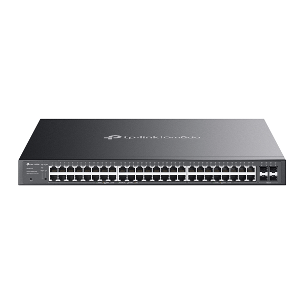 SWITCH SEMIGESTIONABLE POE+ TP-LINK SG2452LP 52P DE LOS CUALES 32xGb POE+ 1xGb 4xSFP SLOT Gb