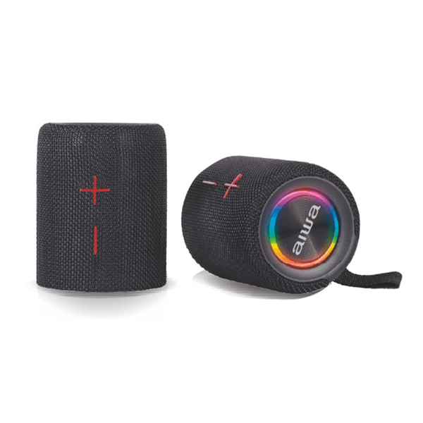 ALTAVOZ BLUETOOTH PORTABLE AIWA BST-250BK NEGRO BT 5.0 TWS DESMONTABLE 2x10W RMS IPX5 AUX TF