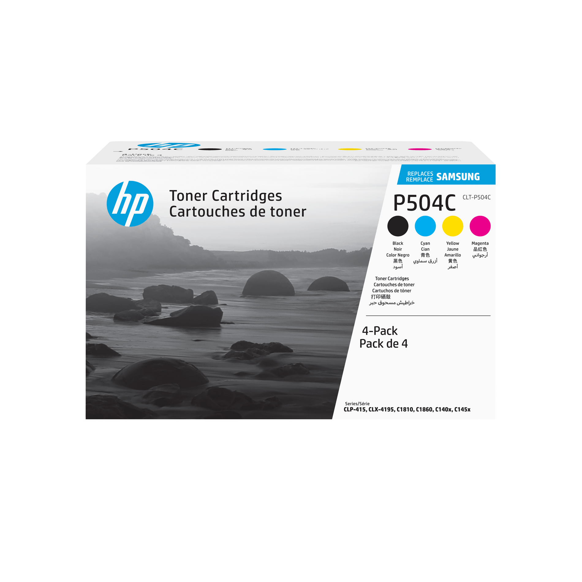 HP - Samsung CLP-415 CLX-4195 Rainbow Pack 4 Toner C/M/Y/K