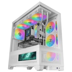 CAJA-ATX-SEMITORRE-MARS-GAMING-MCLCDX-BLANCO-CRISTAL-TEMPLADO-CONTINUO-LCD-GPU-425mm-3x2.5-o-3x3.5