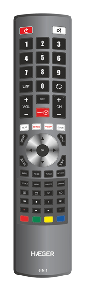 HAEGER * COMANDO UNIVERSAL 6*1