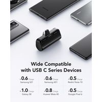 Miniatura 7 de VEGER PLUGON C VG W0558 PRO 5000 Powerbank Type C Bulit in with KickStand