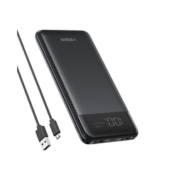 VEGER L11 10000 mAh Cargador inal  mbrico Negro