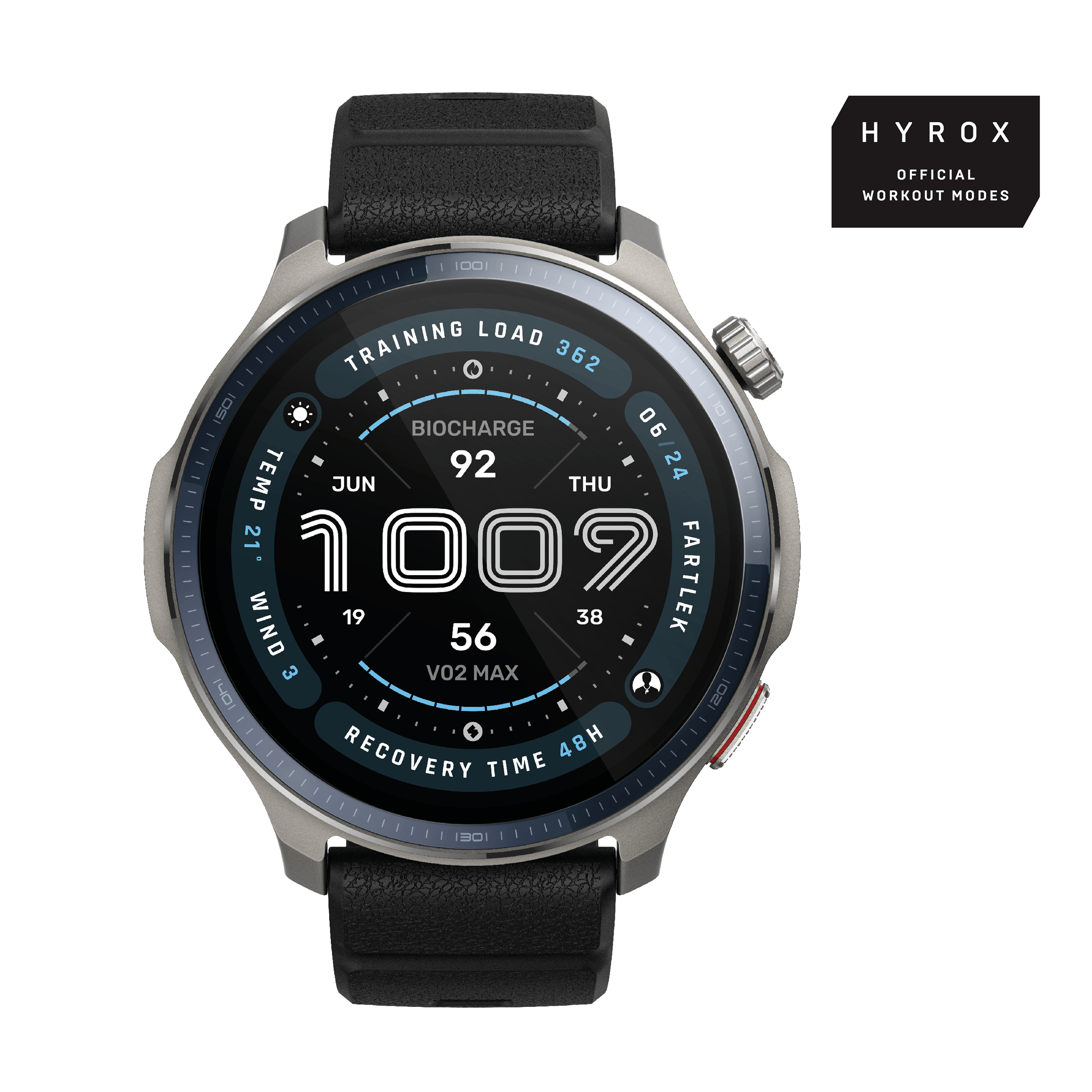 AMAZFIT BALANCE 2 SMART WATCH - A2429 BLACK